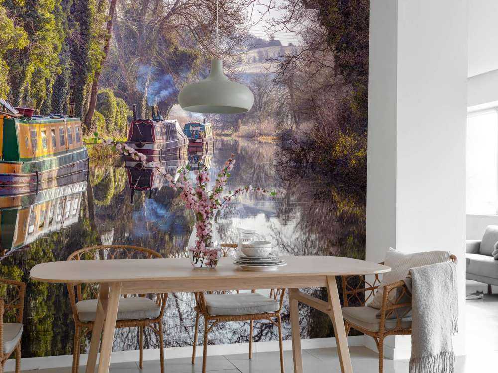 Kanaal in Kintbury