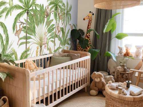 Waterverf jungle dieren