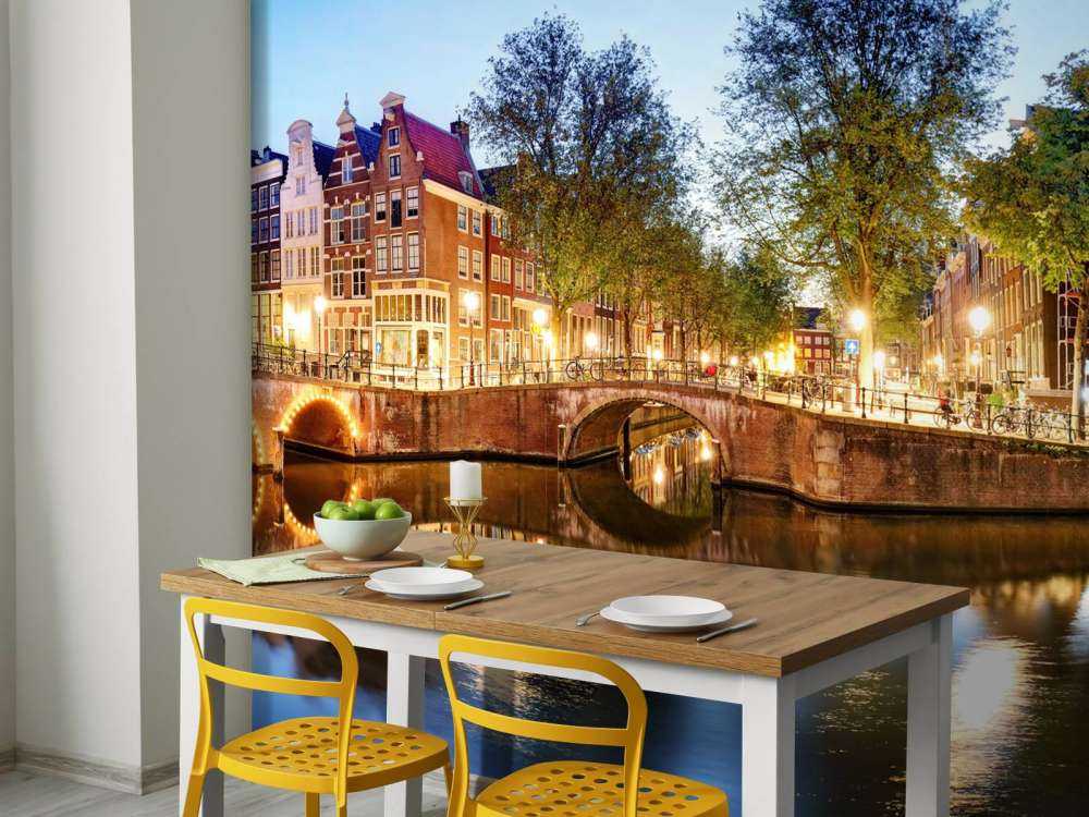 Amsterdam bij nacht
