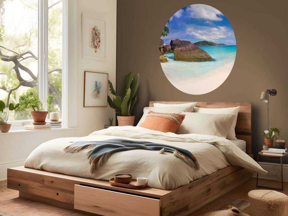 Panorama foto van een tropisch strand