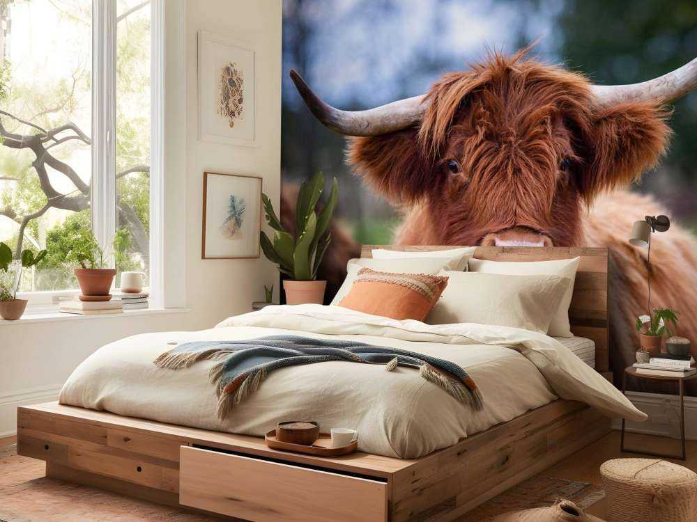 Bruine Hooglander van dichtbij