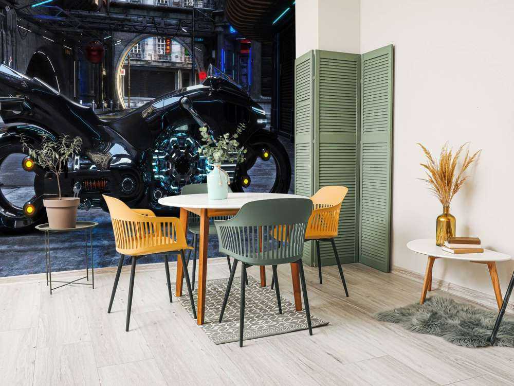 Futuristische motor design