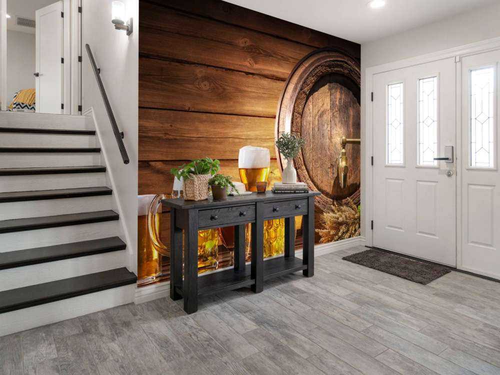 Speciaalbieren met een biervat