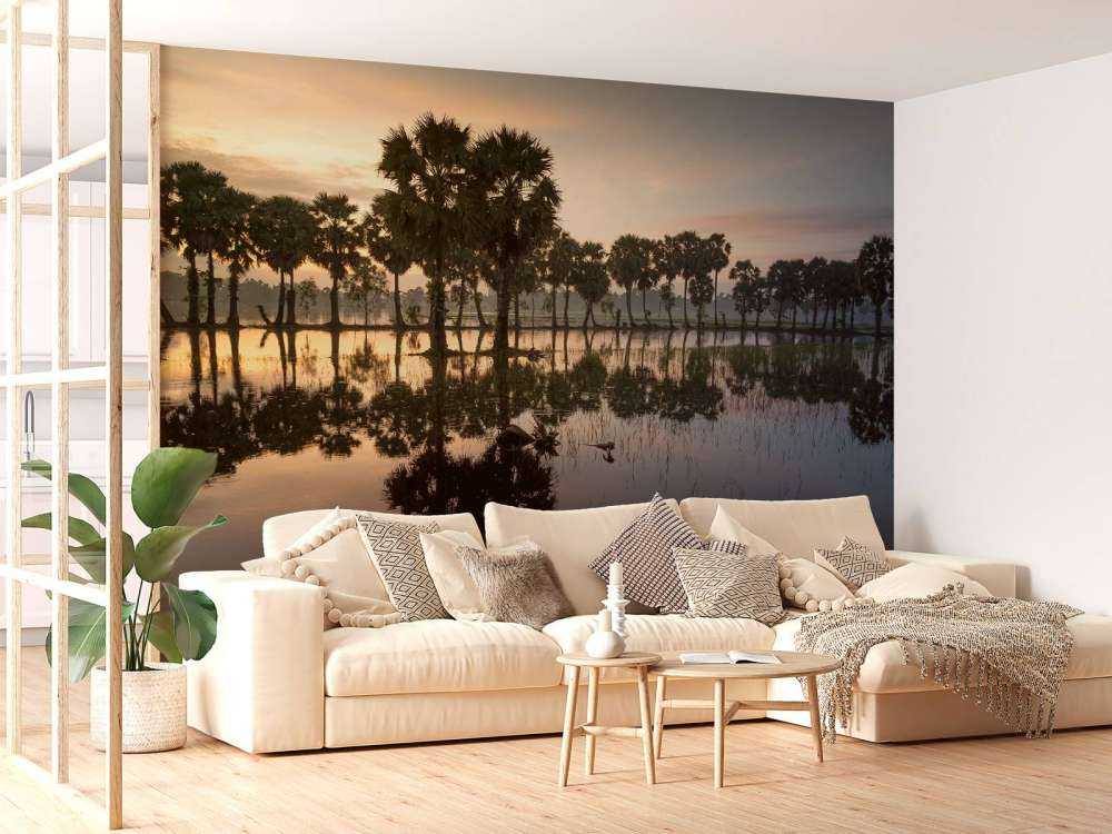 Tropisch landschap in Vietnam