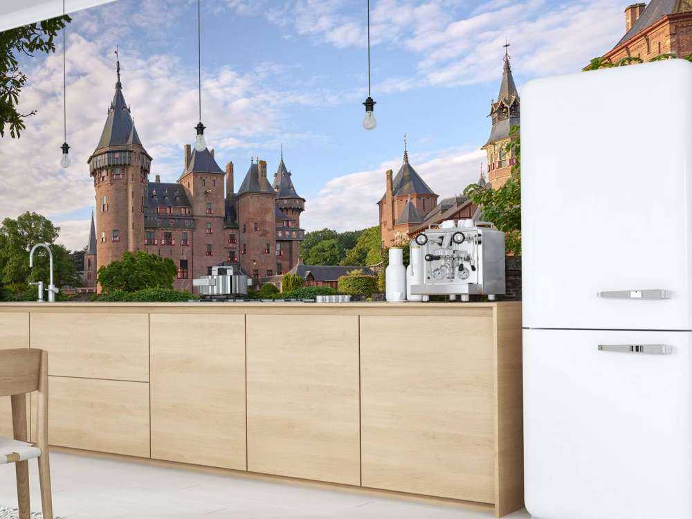 Kasteel de Haar vanaf het water