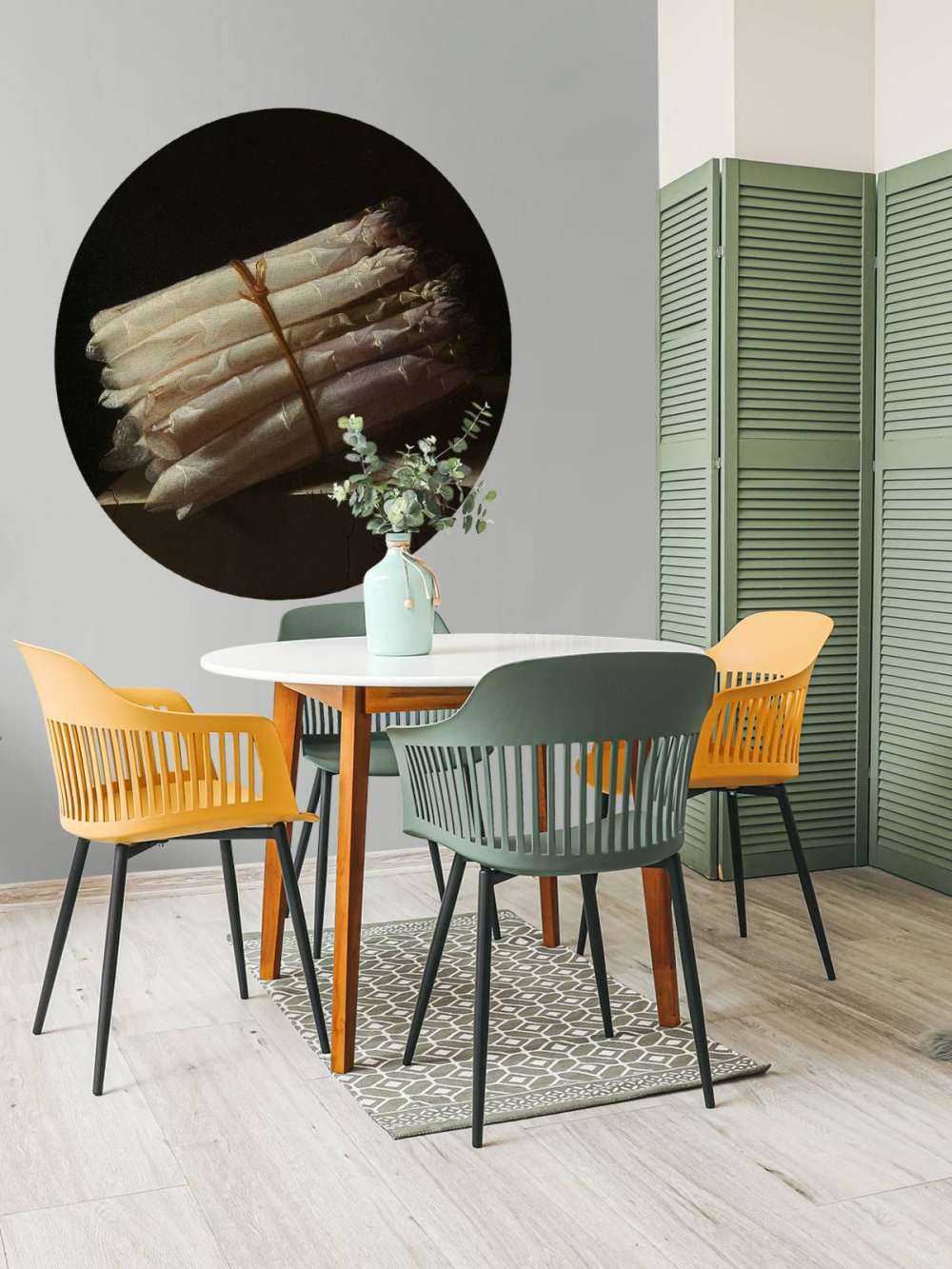 Stilleven met asperges