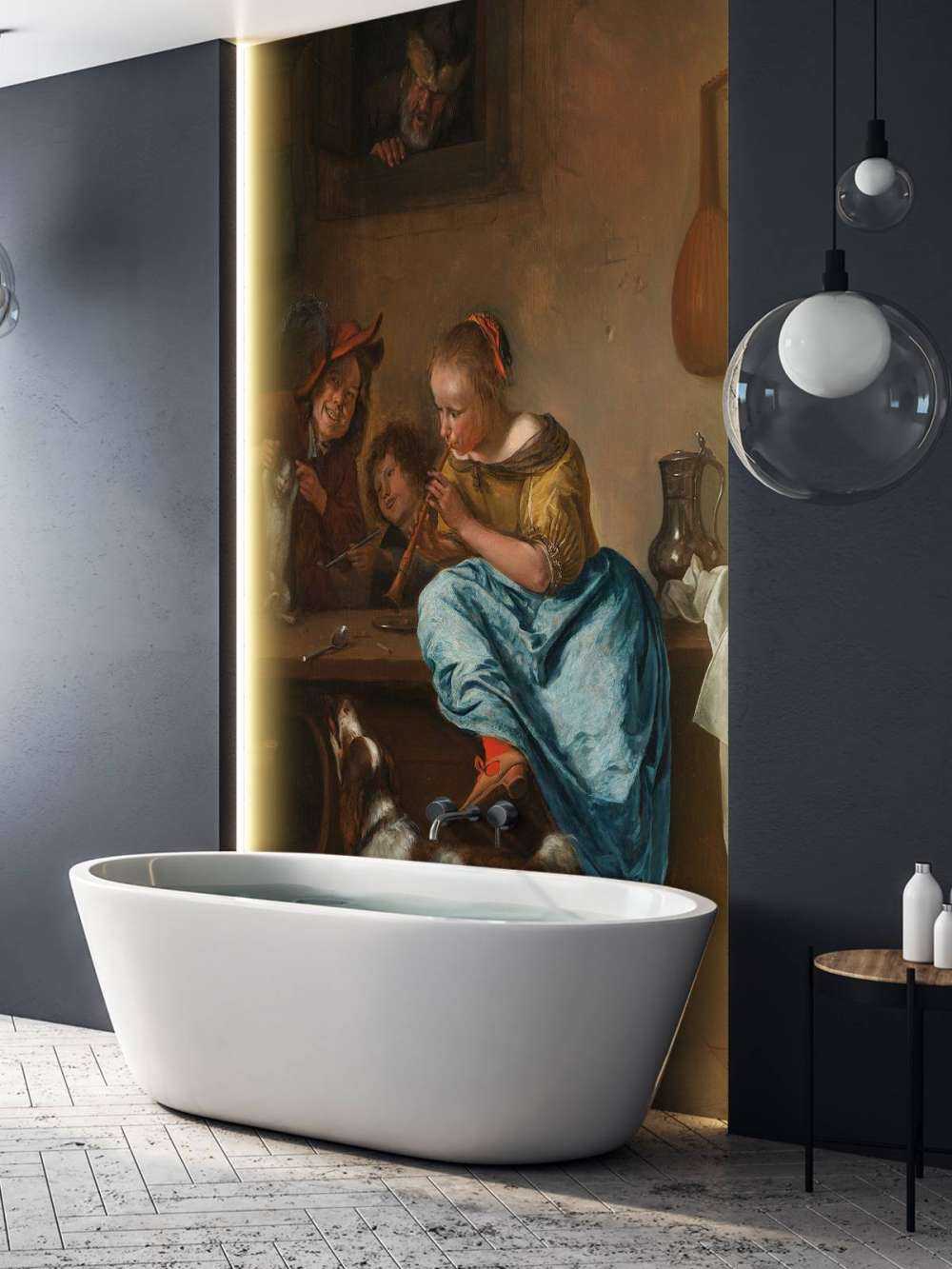 Kinderen leren een poes dansen