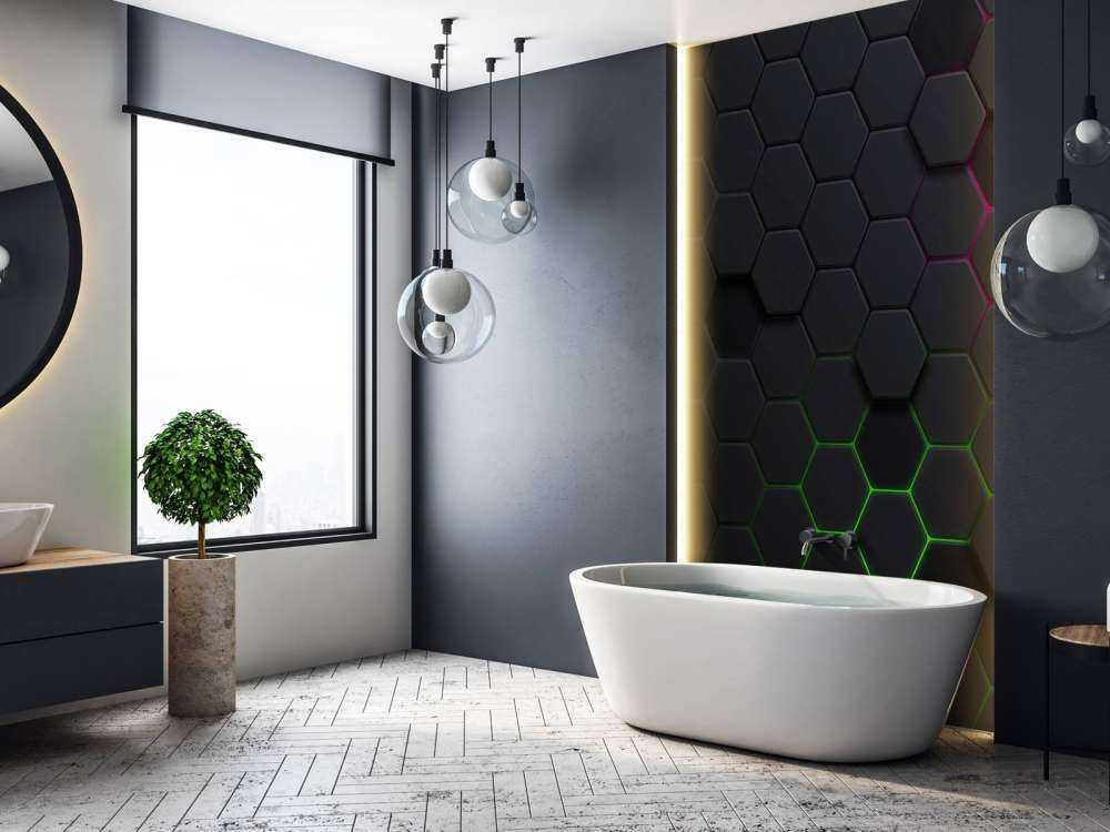 Lichtgevende hexagons