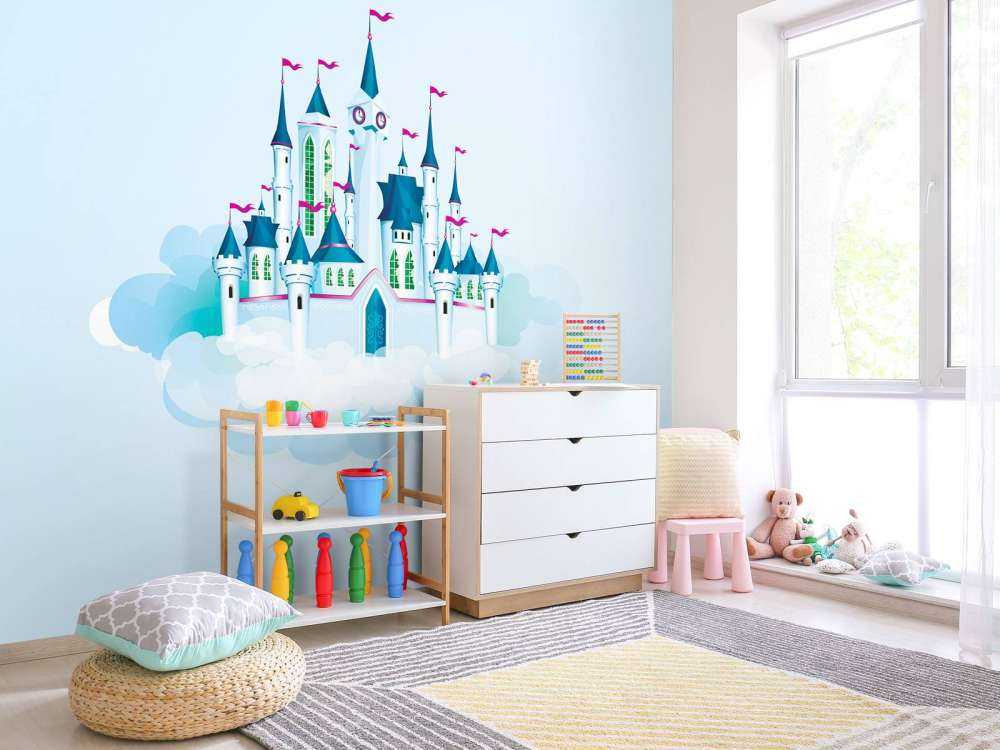 Kasteel in de wolken