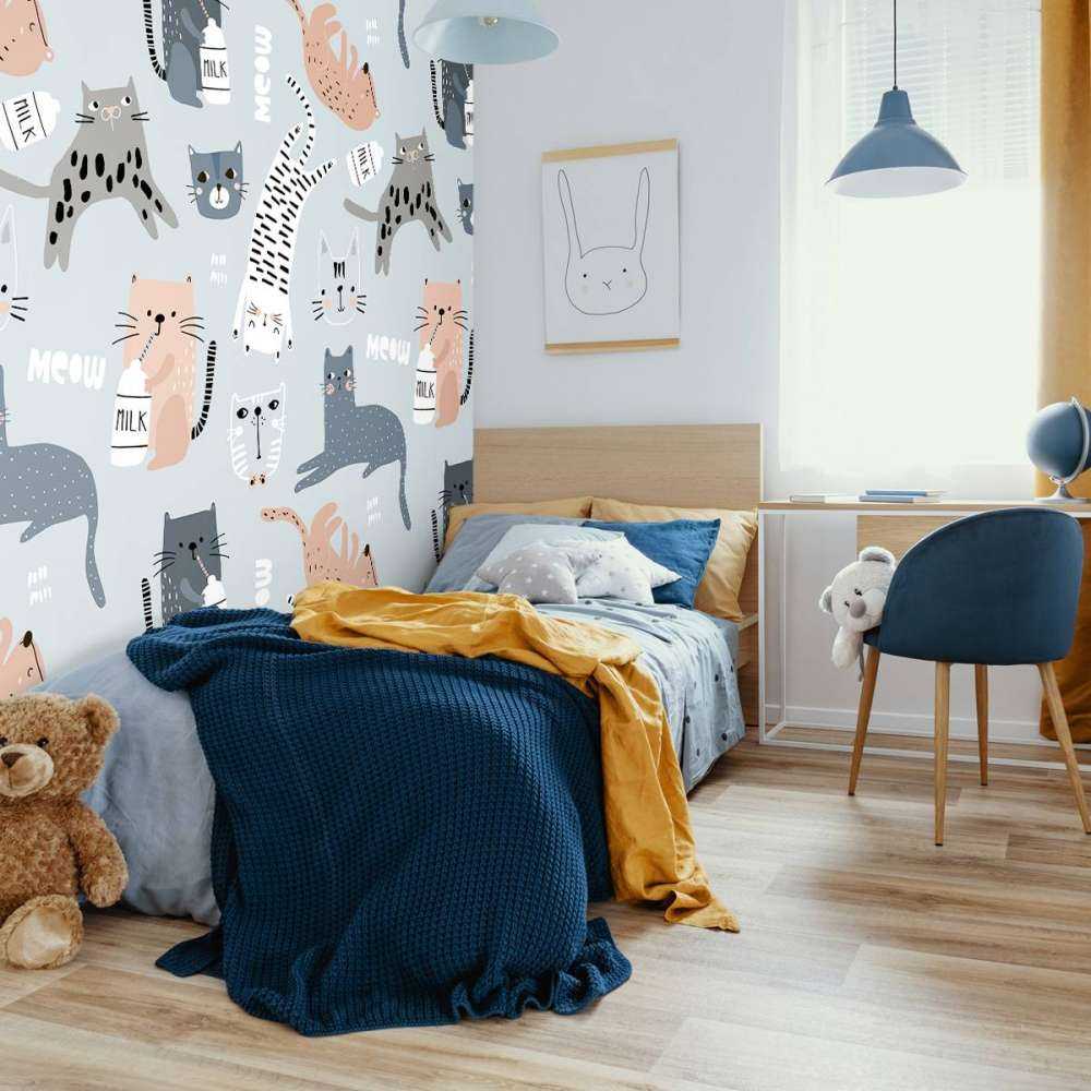 Katten en poezen print