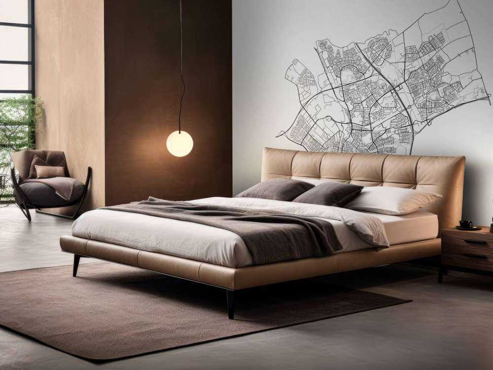Plattegrond van Den Bosch, wit