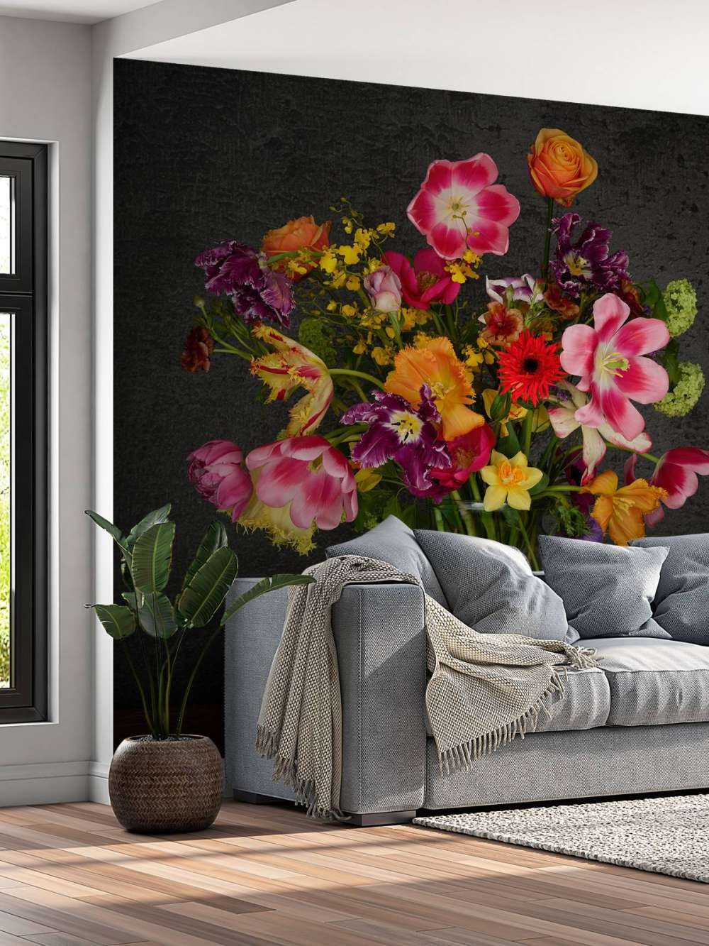 Kleurrijk bloemen boeket