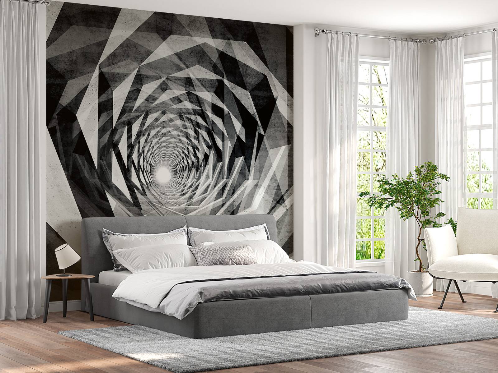 Abstracte tunnel