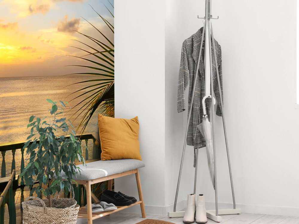 Balkon met droomuitzicht