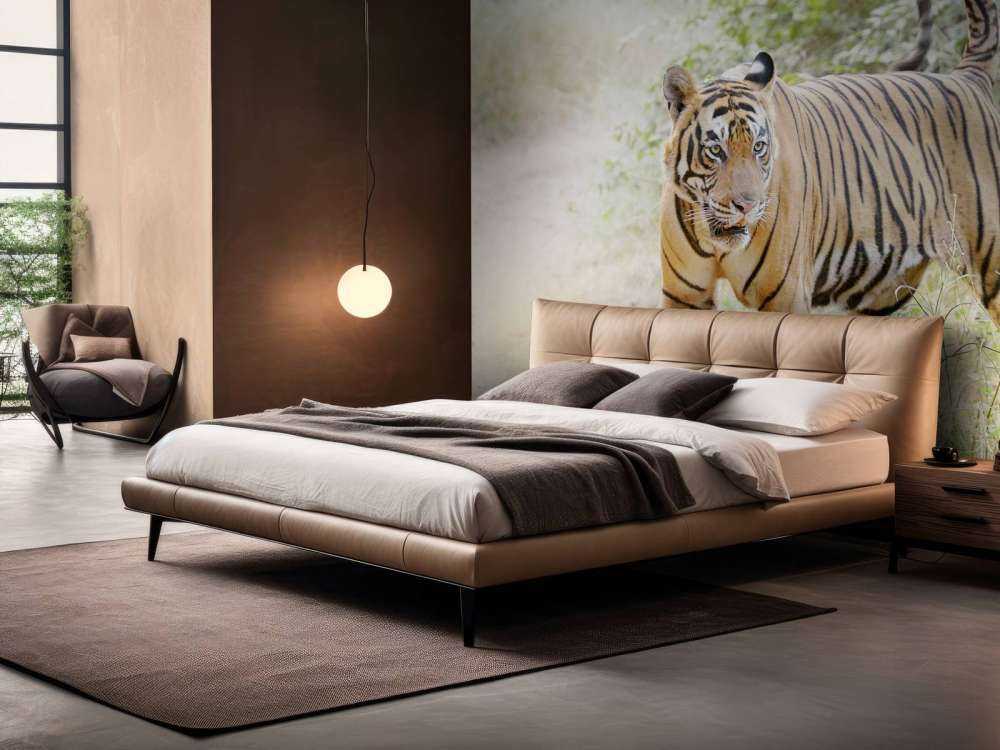 Bengaalse Tijger lopend in woud