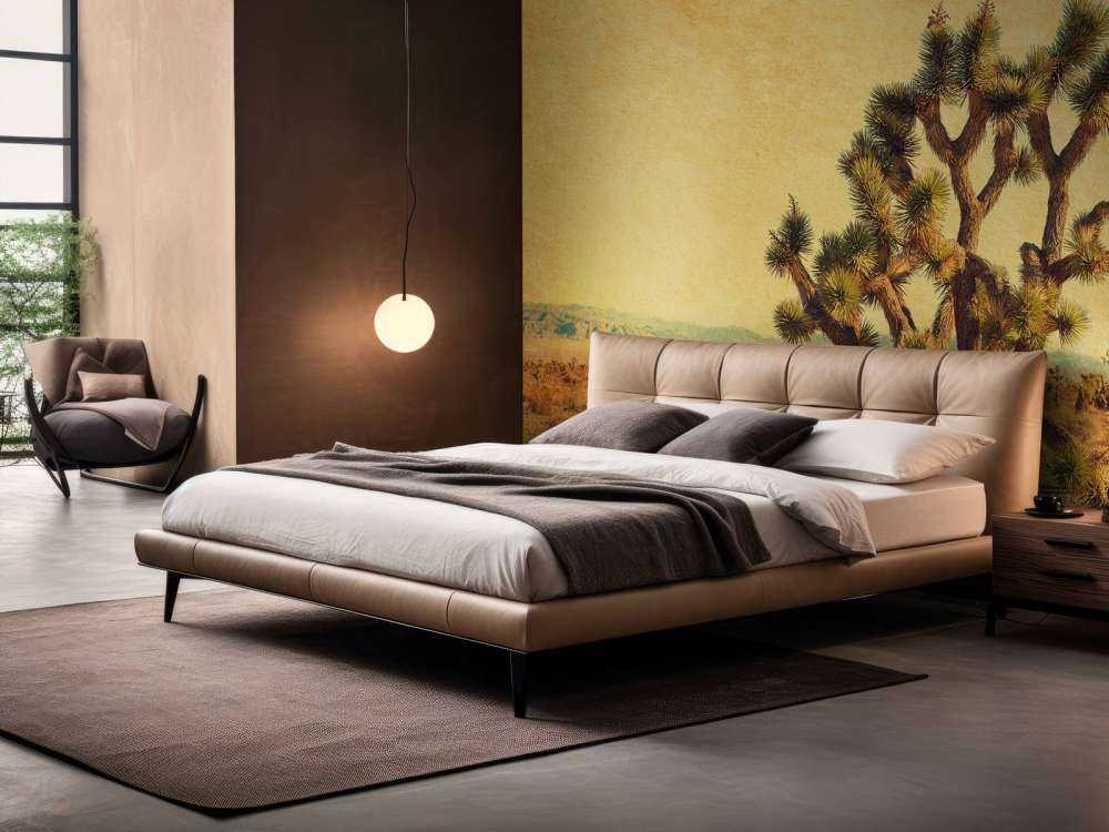 Grote cactus in een woestijnlandschap