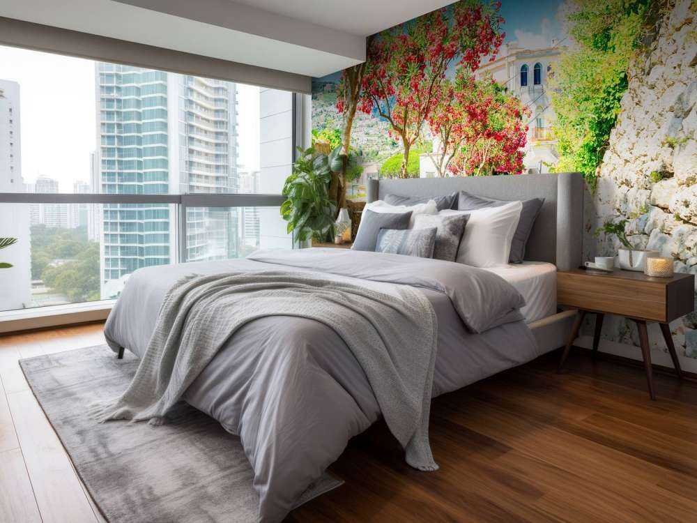 Ravello Village op een zonnige dag