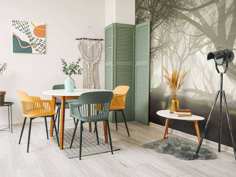 Mysterieus donker bos