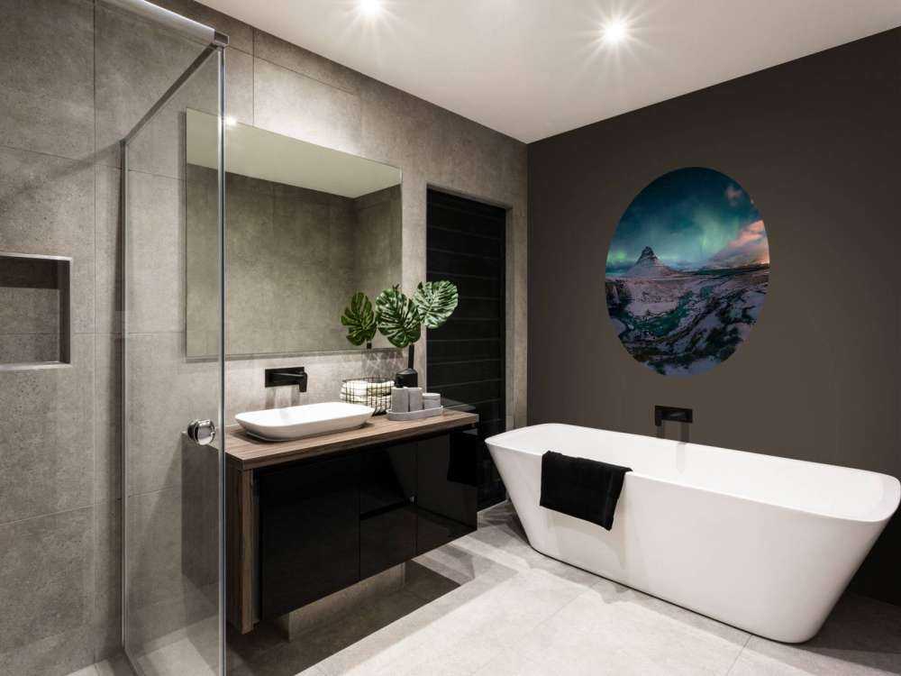 Kirkjufell met noorderlicht