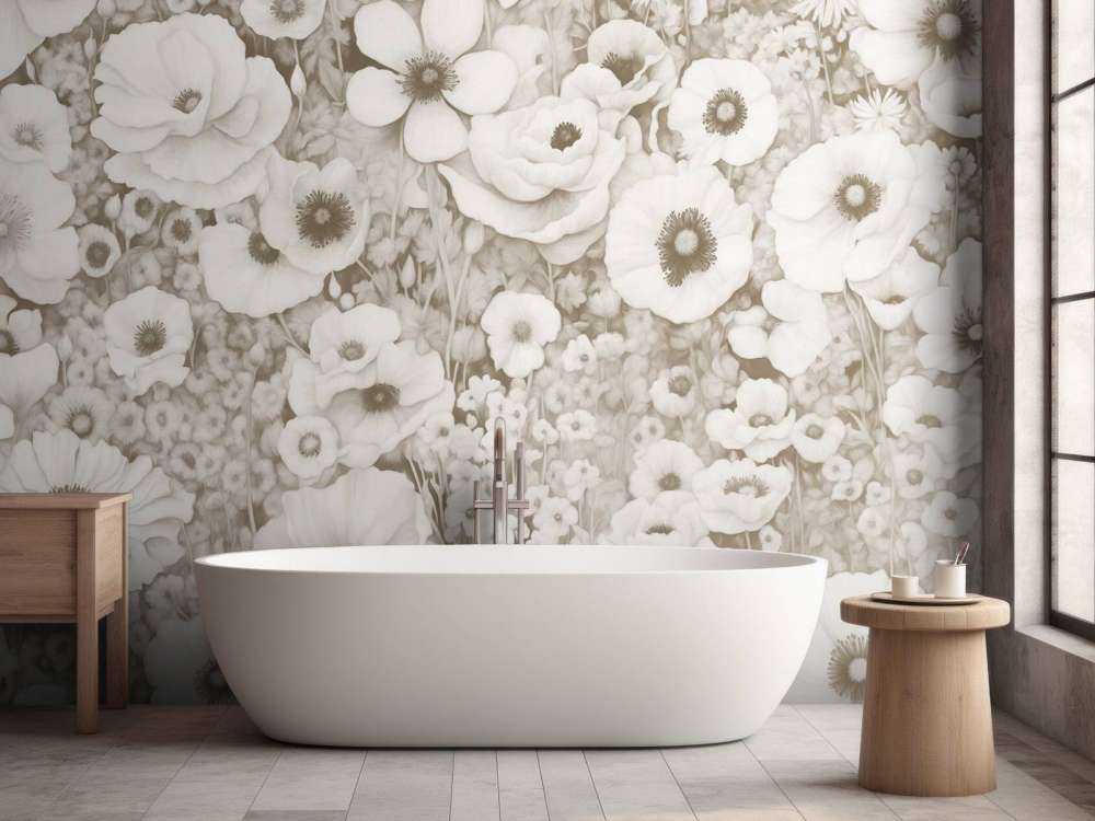 Poppy Tale Monochrome Yellow