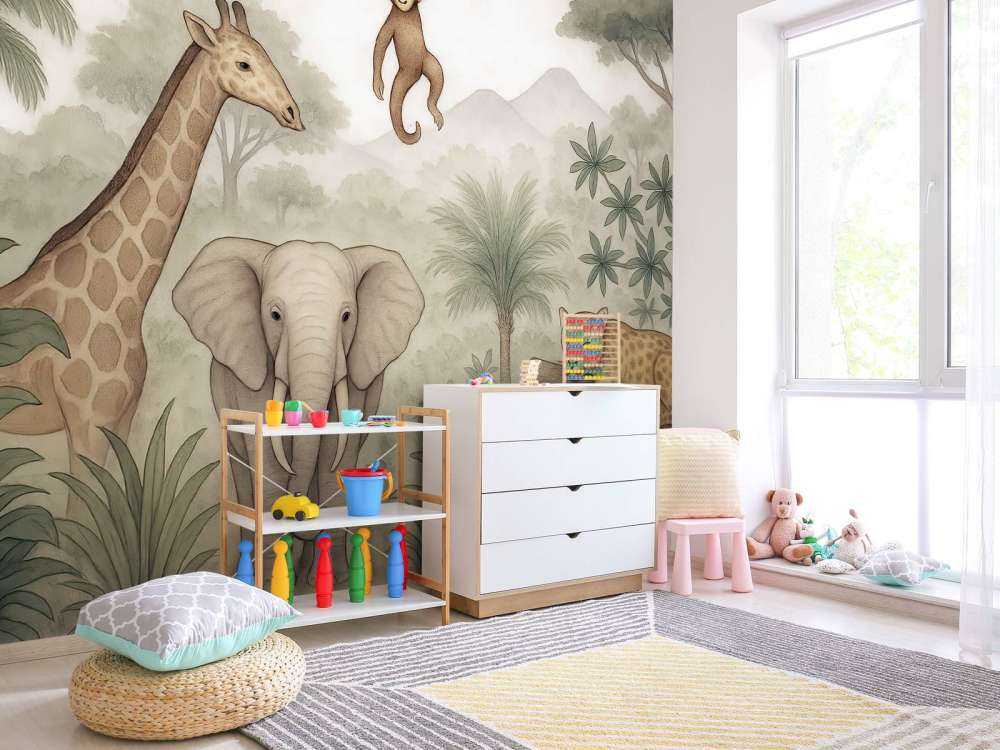Junglevriendjes in kleur
