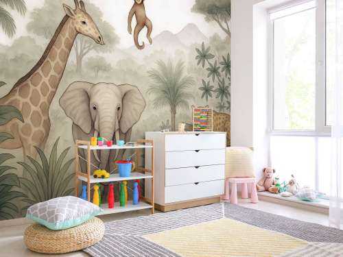 Junglevriendjes in kleur