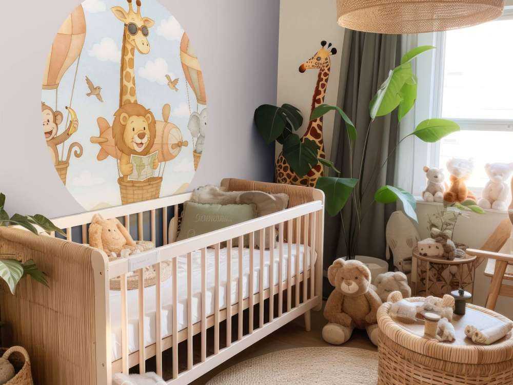 Luchtavontuur met vrolijke dieren