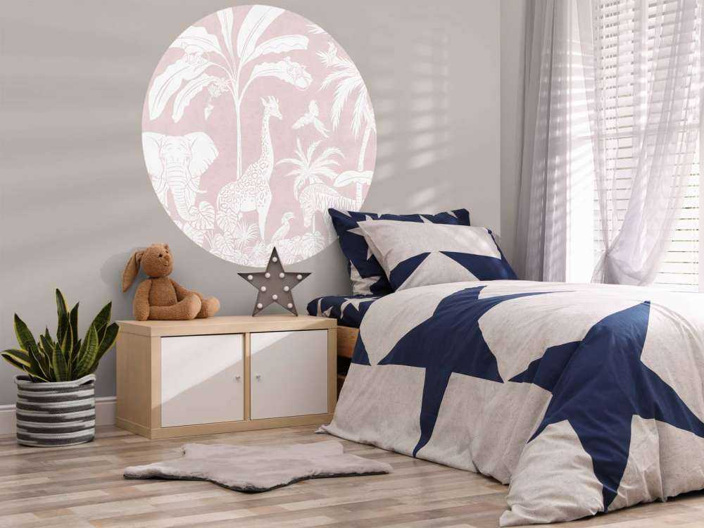 Monochrome Jungle - Pink