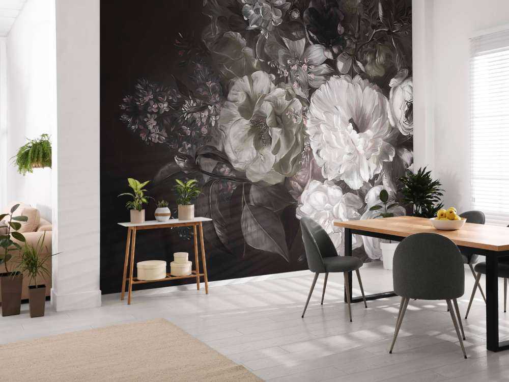 Bouquet with lilac Green