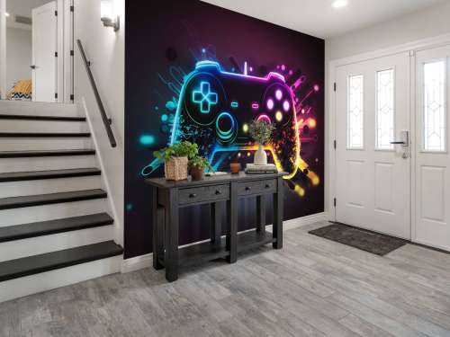 Neon Gaming Explosion