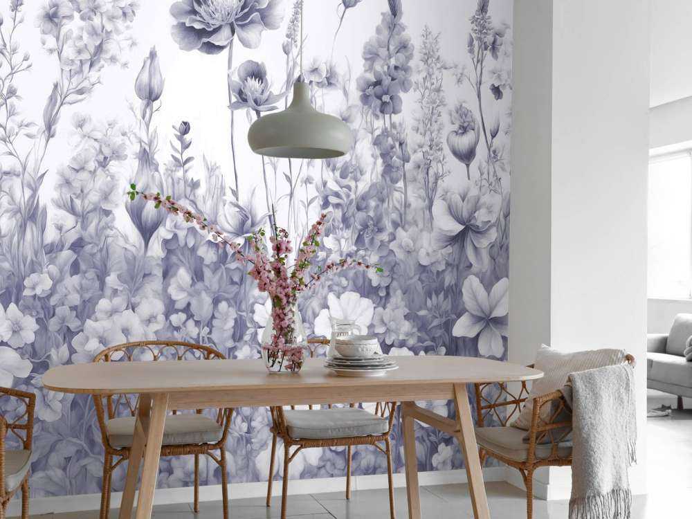 Flowers of my soulSEAMLESS Purple