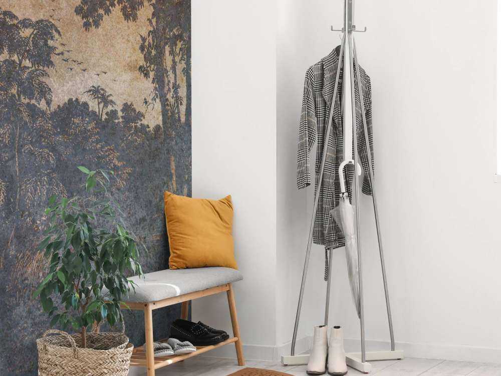 Verweerd oerwoud in schemerlicht