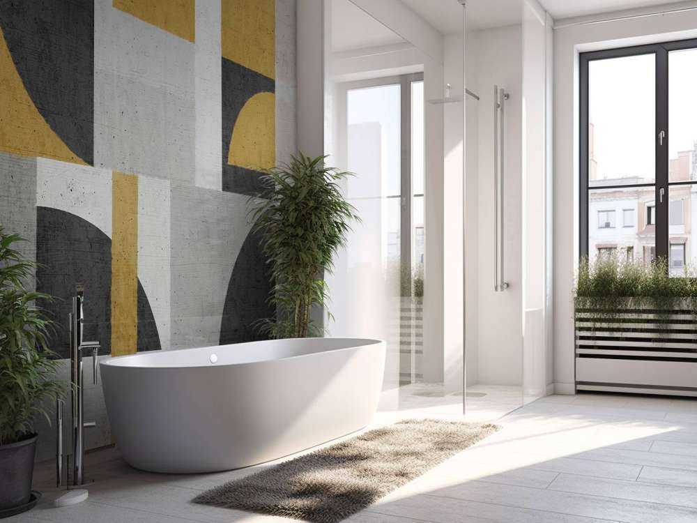 Halve manen in betonstijl