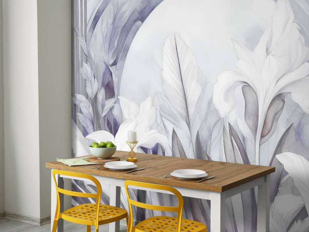 Irises at Sunrise Purple