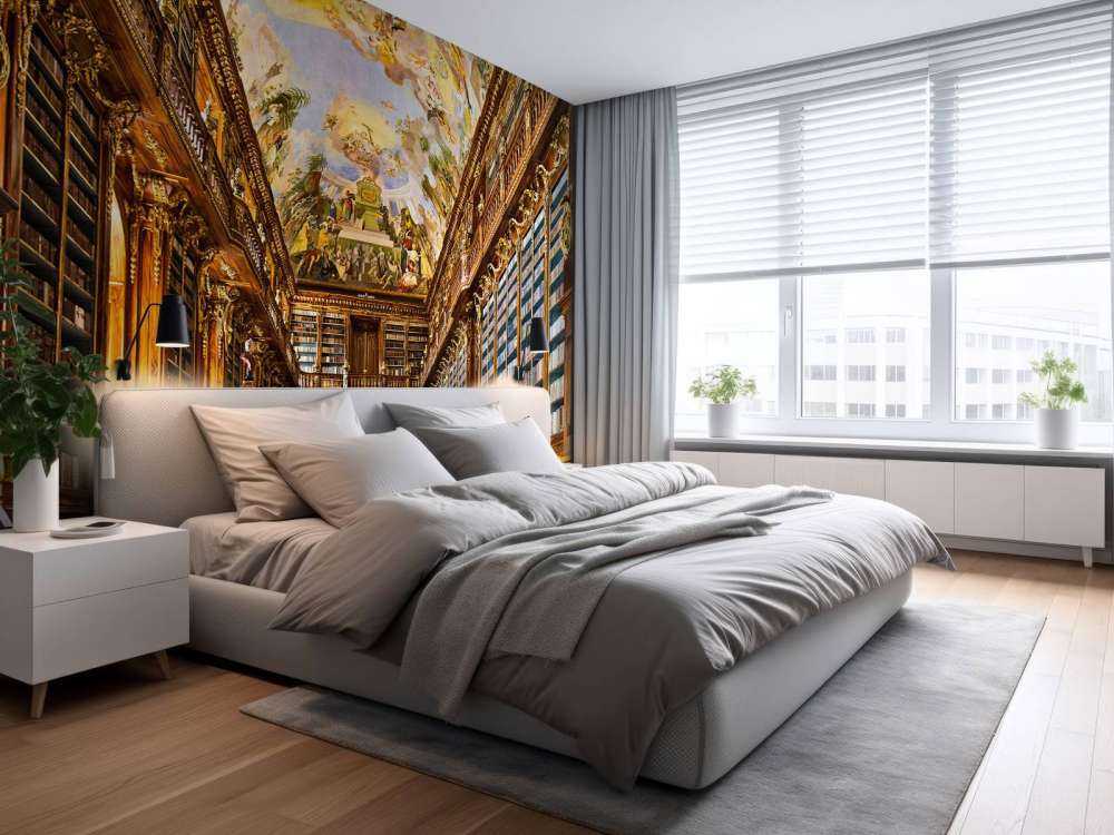 Historische Bibliotheek in Warm Hout