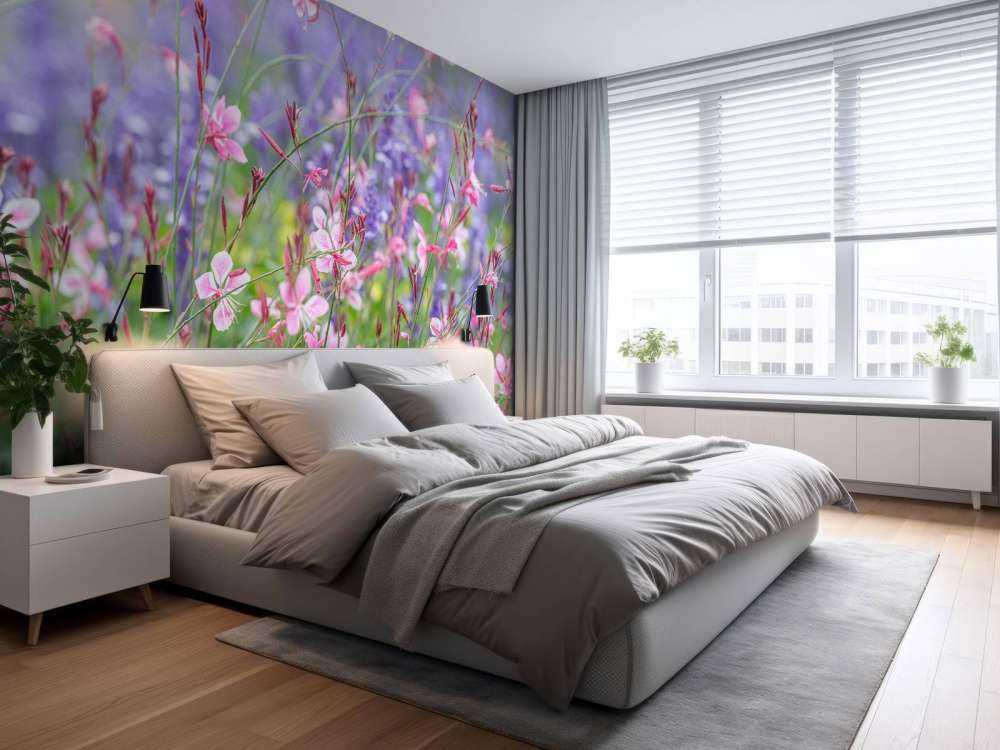 Yellow meadow flowers