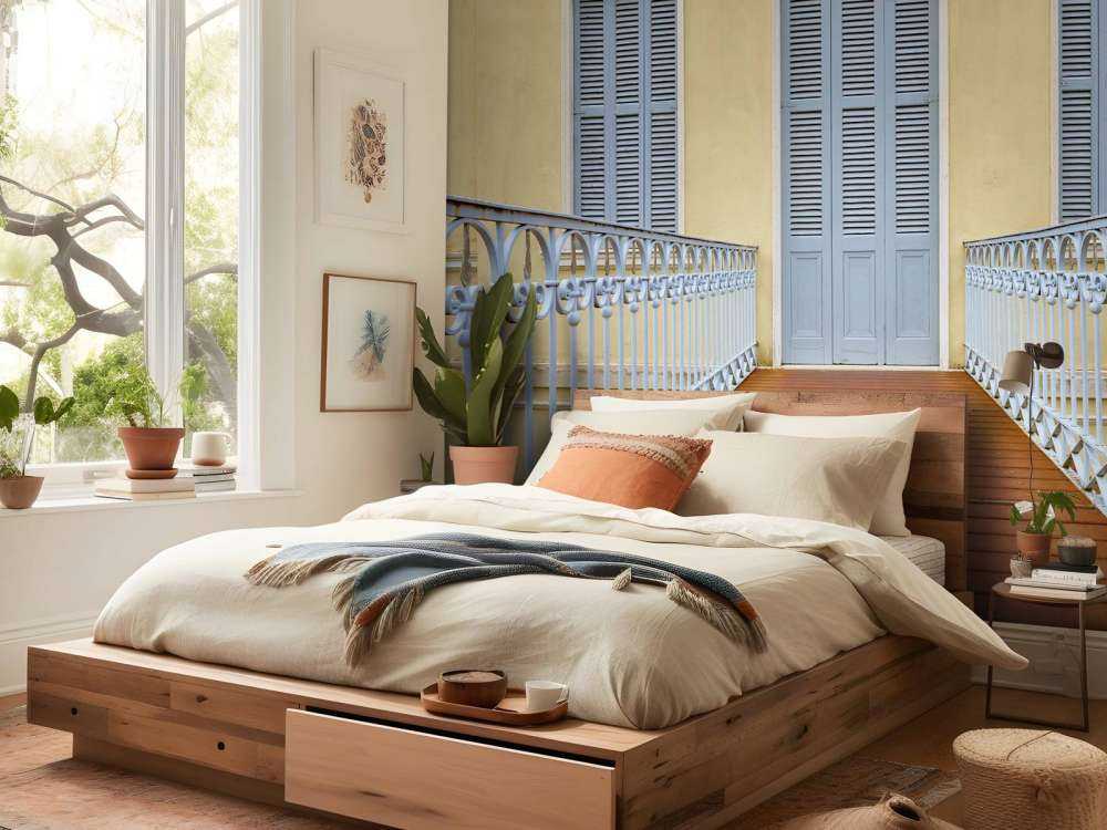 Bruggetje naar oud gebouw