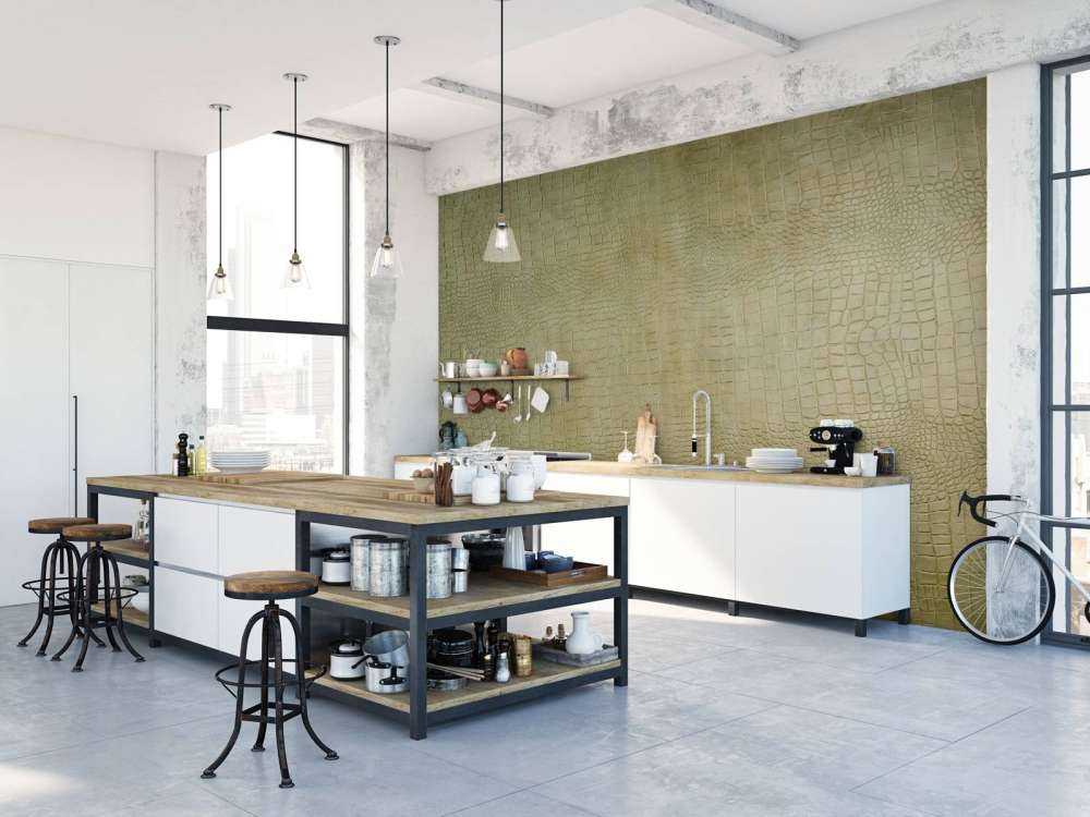 Krokodillenhuid structuur