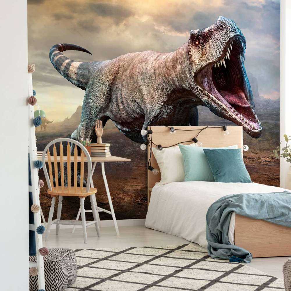 Agressieve Tyrannosaurus Rex