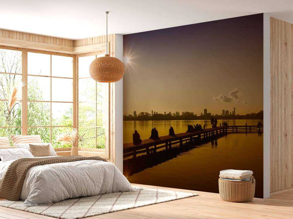 Relaxen aan de Kralingse Plas in Rotterdam  