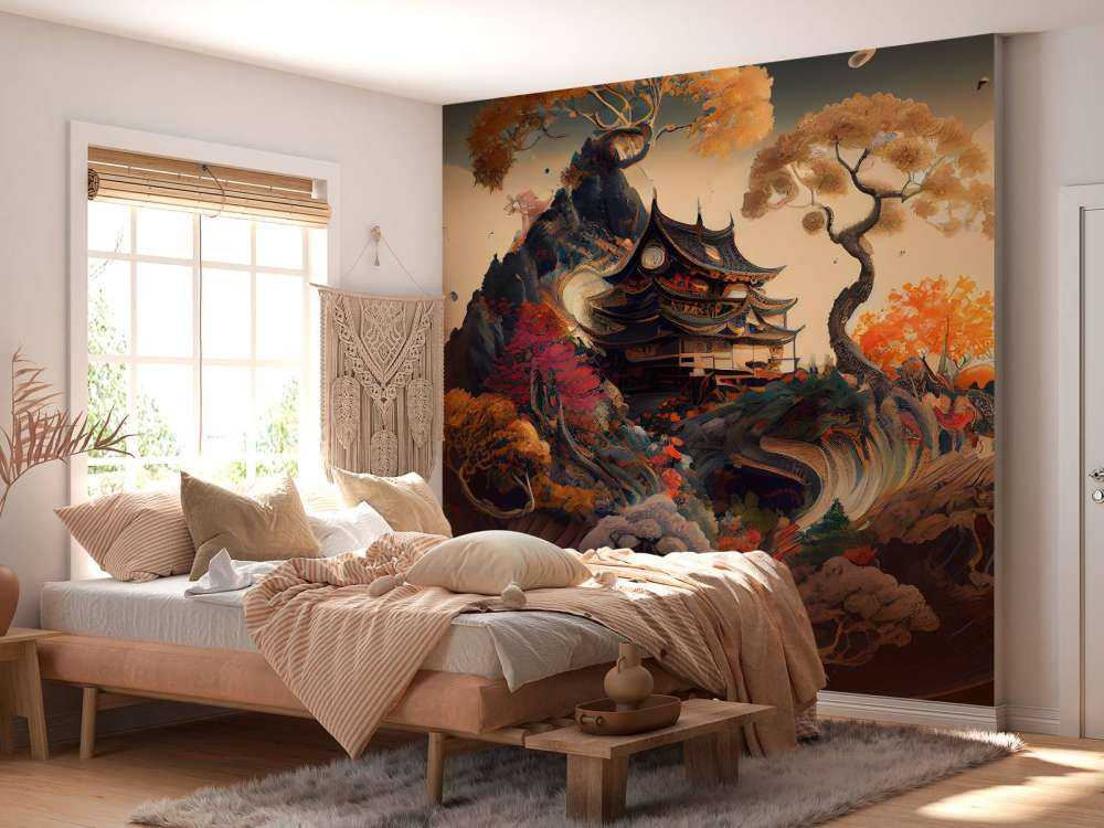 Landschap in Oosterse stijl