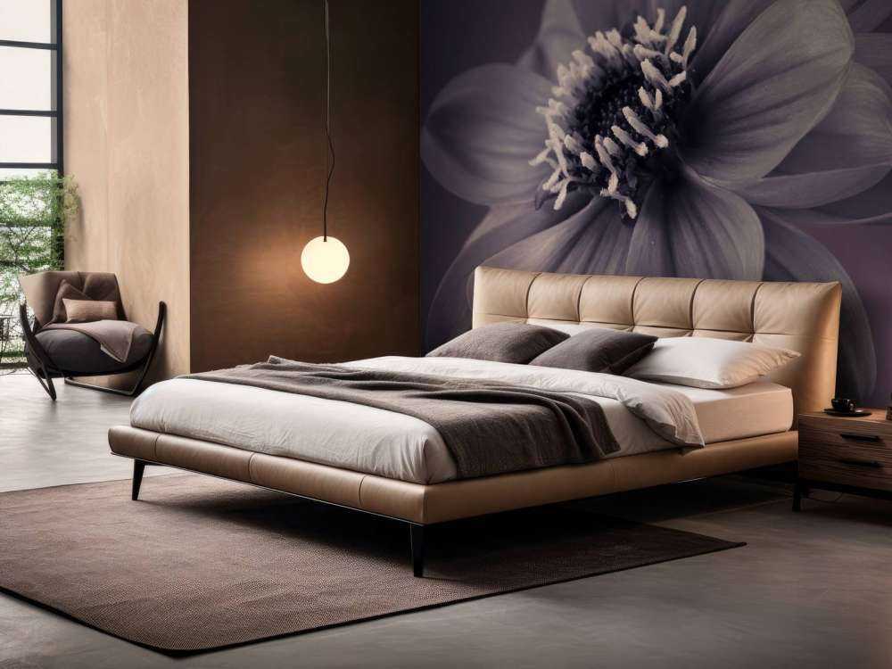 Donkere dahlia bloem