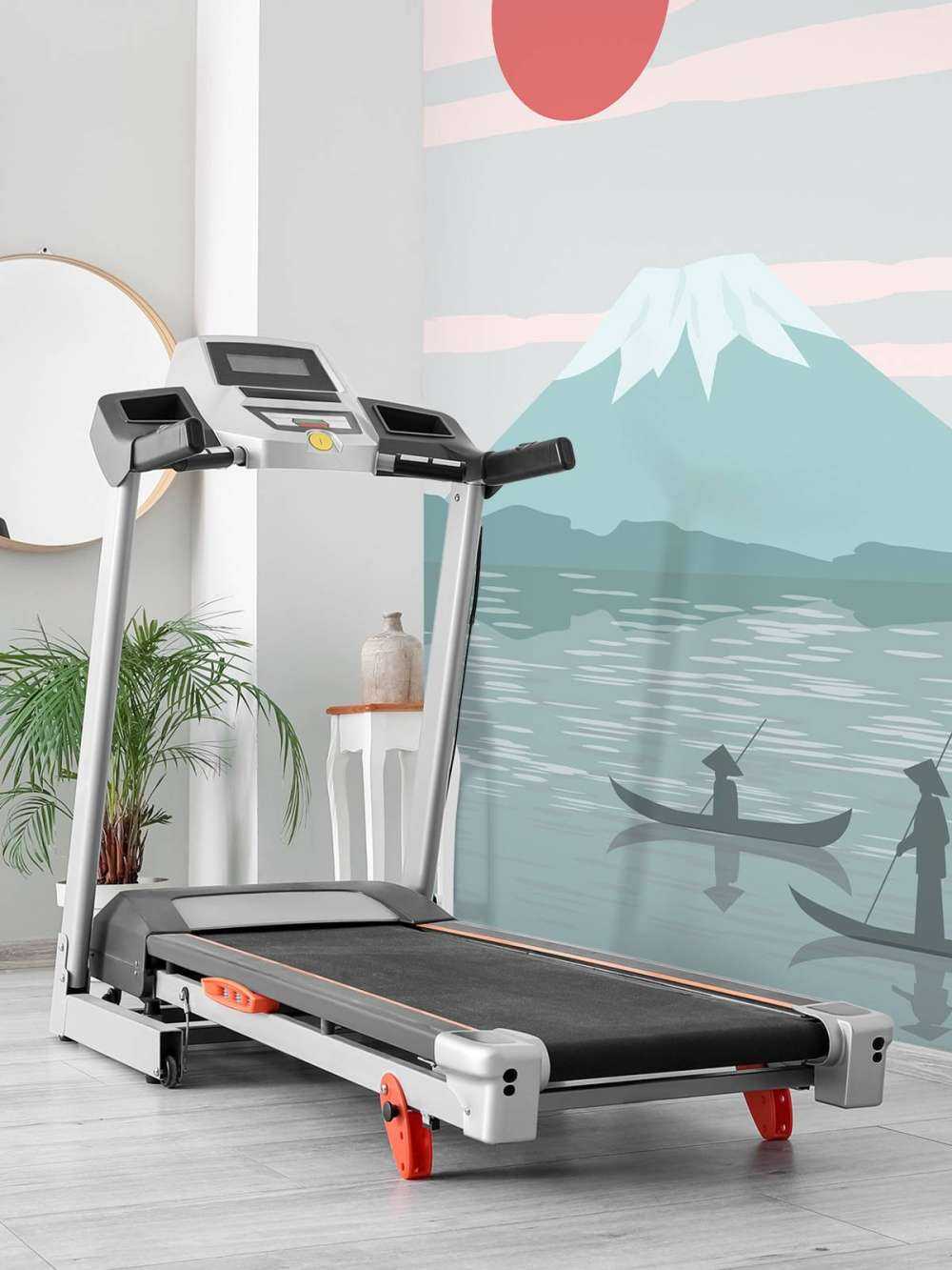 Illustratie van de Fuji berg