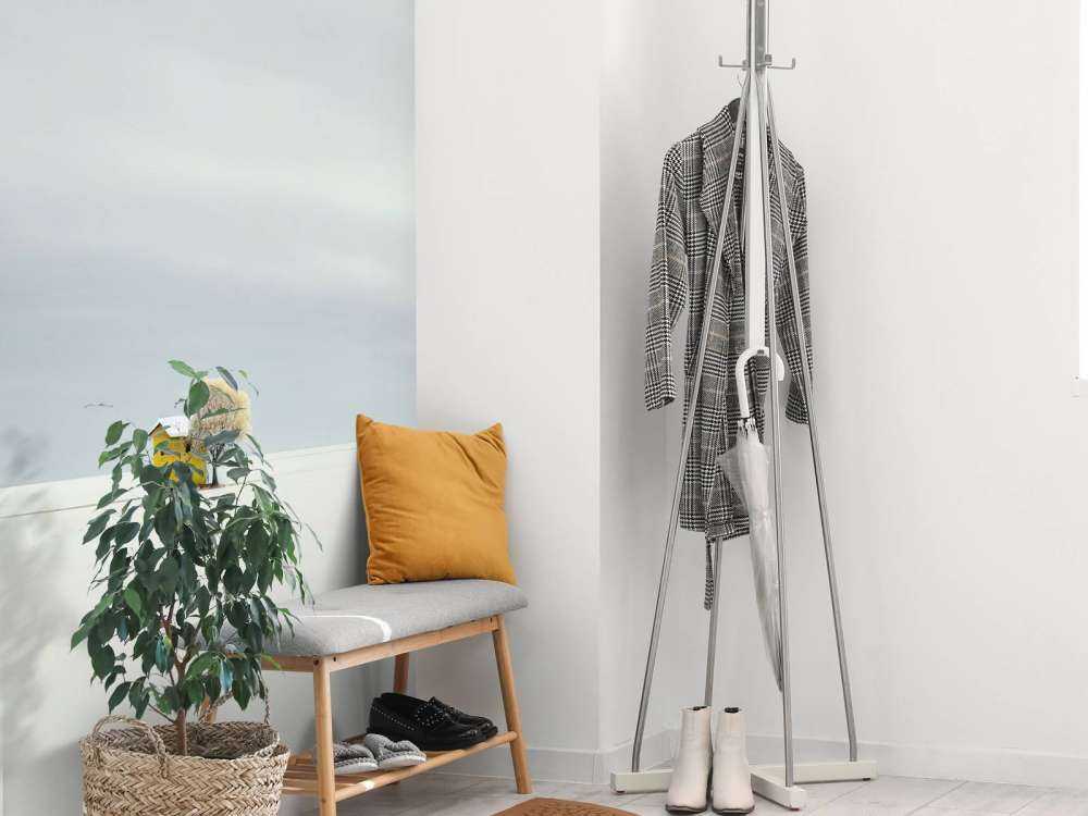 Minimalistisch witte landschap