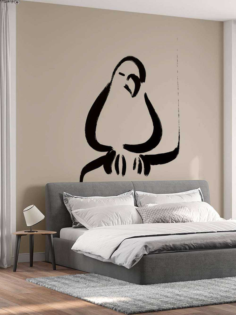 Abstracte vogel illustratie