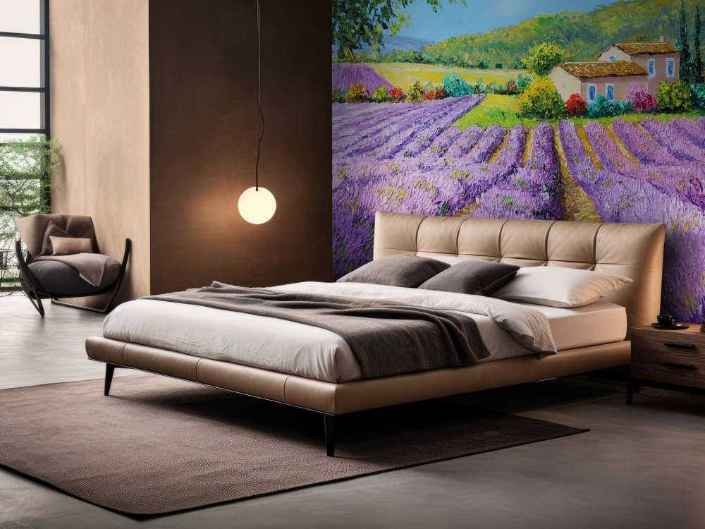 Lavender under linden