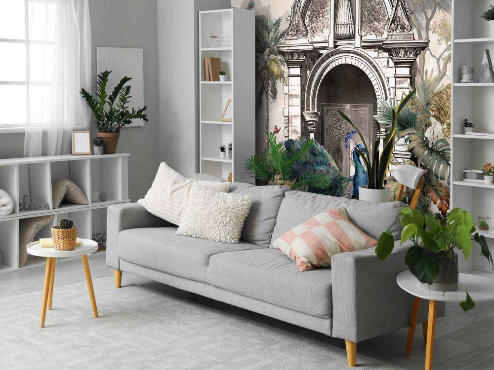 Pauwen in Paradijselijke Hof