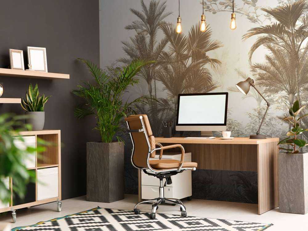 Zonlicht door Palmen