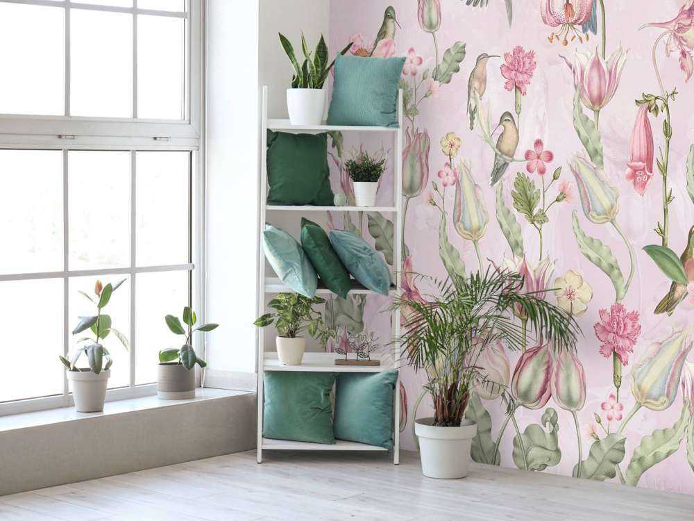 Spring Hummingbird Symphony - Blossom Rose