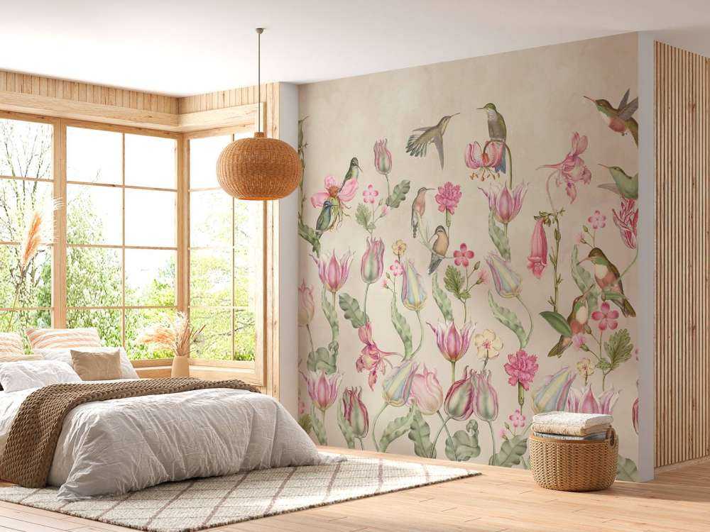 Hummingbird Tulip Symphony